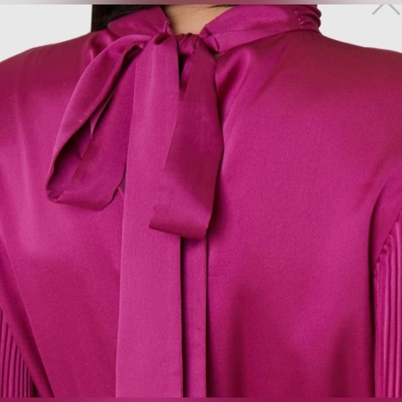 Milly Val Pleated Dress - Picture 3 of 6